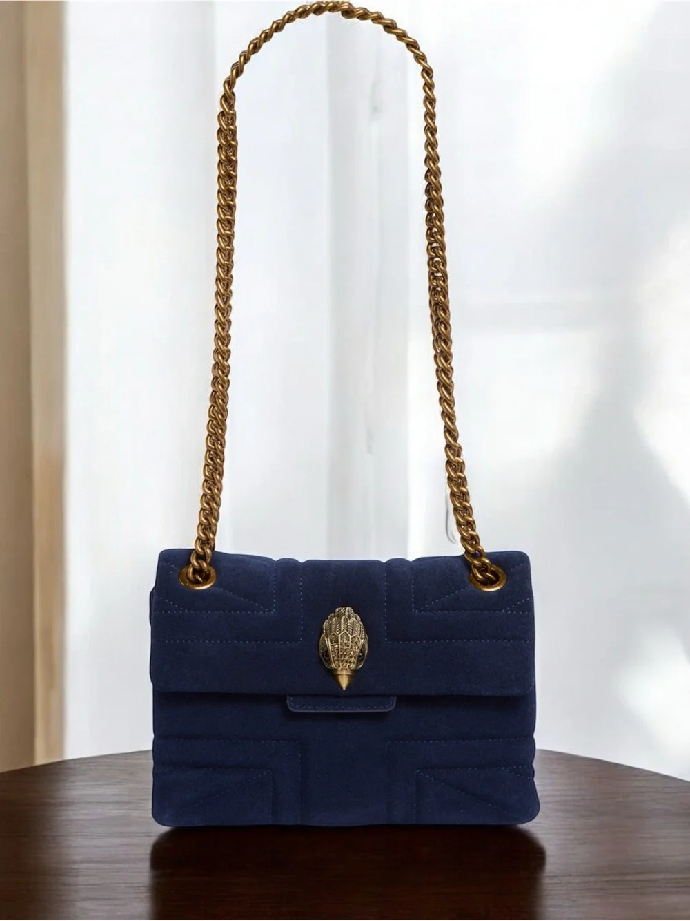Kurt Geiger London Mini Kensington Convertible Leather Crossbody Bag